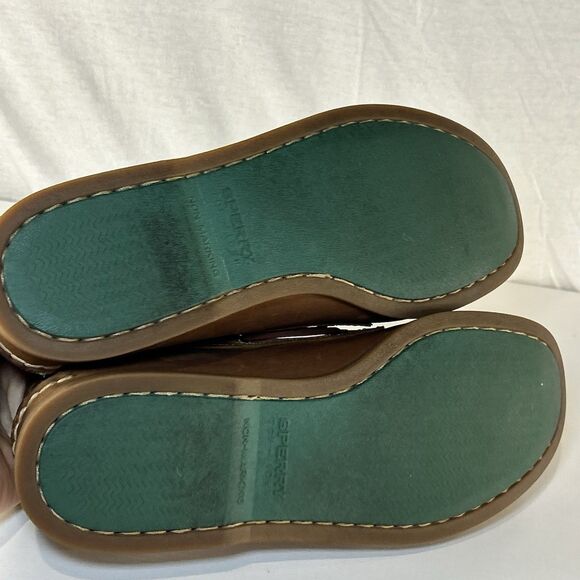 Sperry Top-Sider Authentic Original 2 Eye Boat Shoe Men's size 11 Brown Leather - Picture 5 of 8